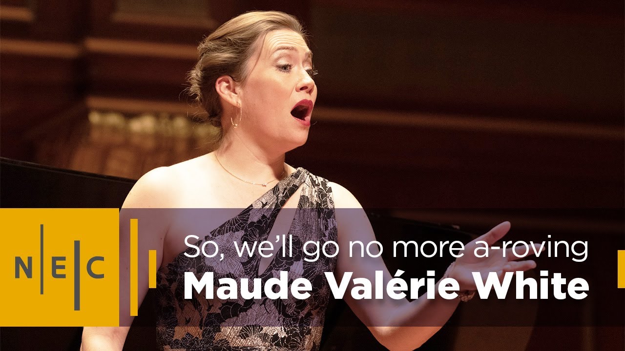 Maude Valérie White: So, we’ll go no more a-roving | Tanya Blaich & Heidi Stober