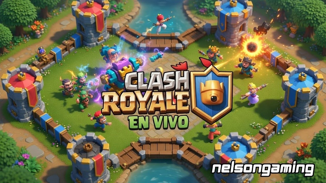 Clash Royale en vivo jugando con viewers. quien se apunta