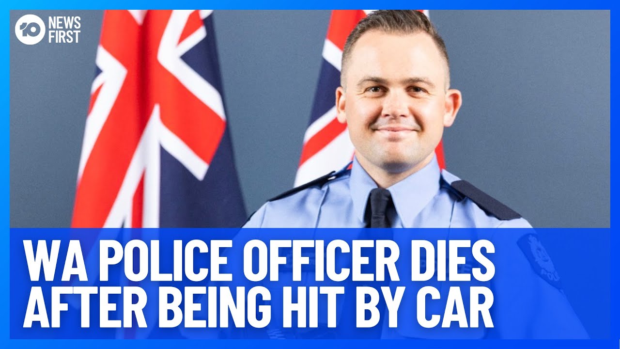 WA Police Officer Hit And Dragged By Stolen Car Dies In Hospital From Injuries
