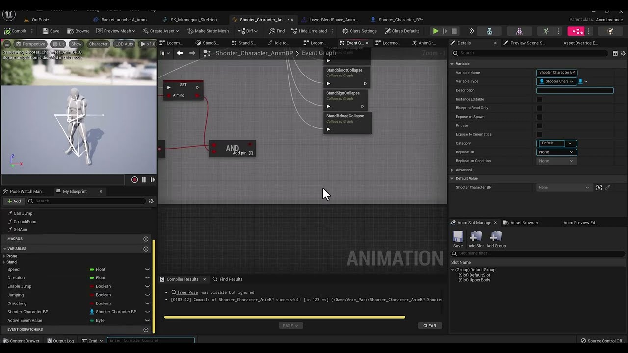 Blend Pose By Bool | Unreal Engine 5