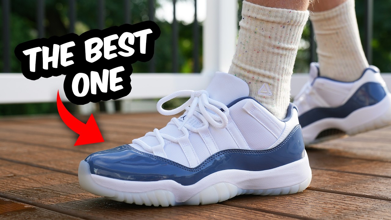 The BEST New GR? Air Jordan 11 Low Diffused Blue Review