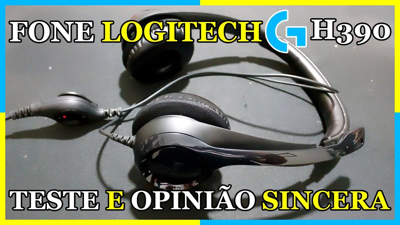 FONE HEADSET H390 LOGITECH | TESTE E OPINIÃO SINCERA