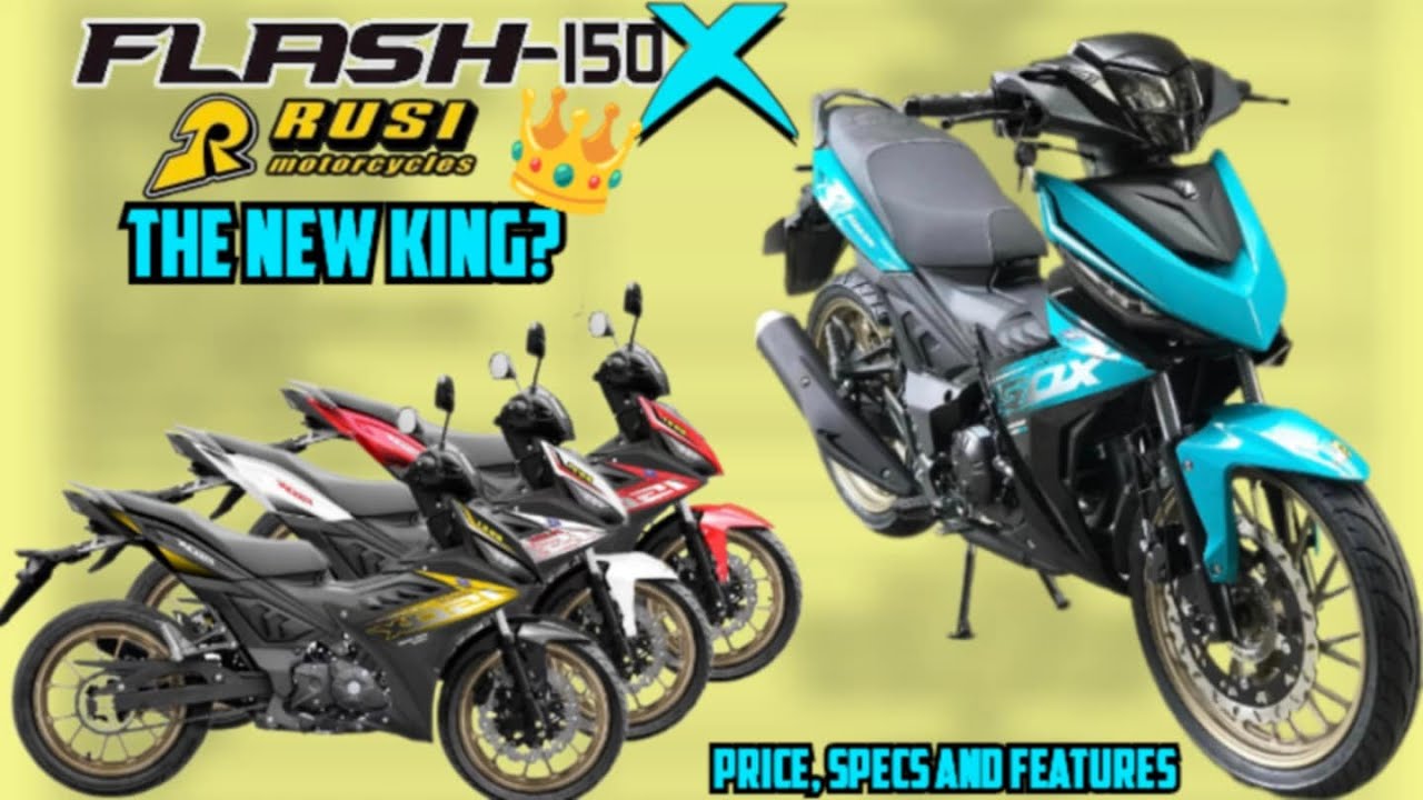 НОВЫЙ RUSI FLASH 150X | НОВЫЙ КОРОЛЬ UNDERBONE? | motodave