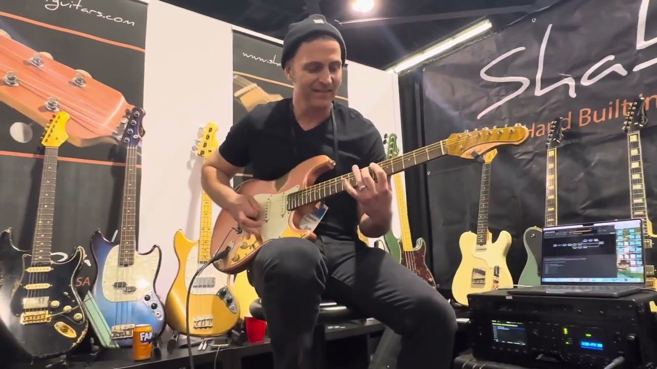 DWEEZILZAPPA NAMM 2024 Shabat Guitar Demo 1 Anaheim, California January 27, 2024