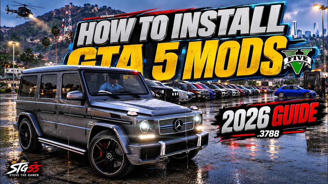 🔥 Как установить моды на GTA 5 в 2026 году (.3788) | Полное руководство для новичков
