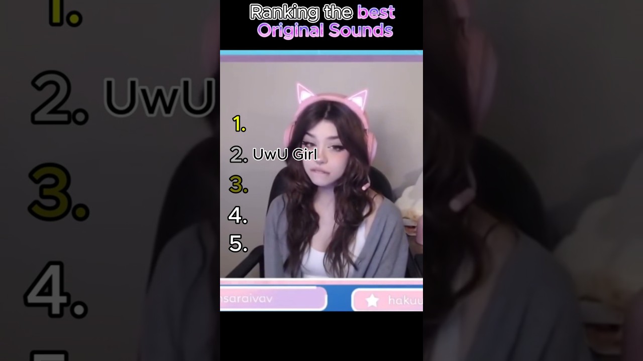 Ranking the Best original Sounds 