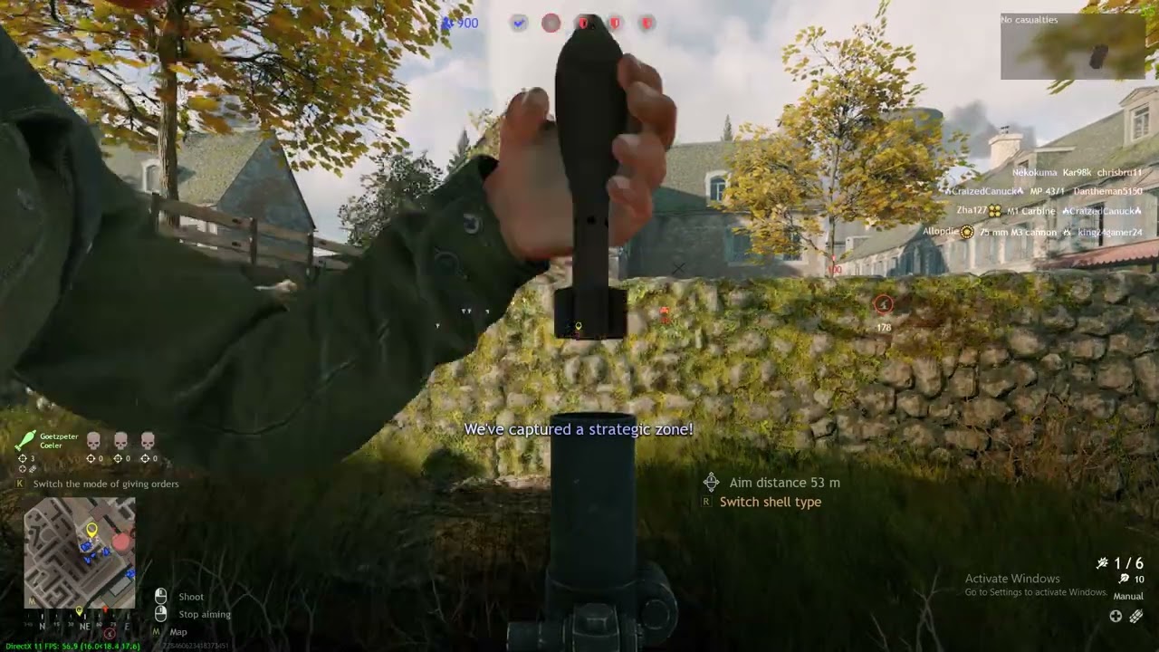 Enlisted Mortar vs tank