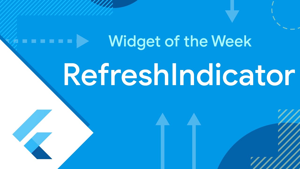 RefreshIndicator (Виджет недели)