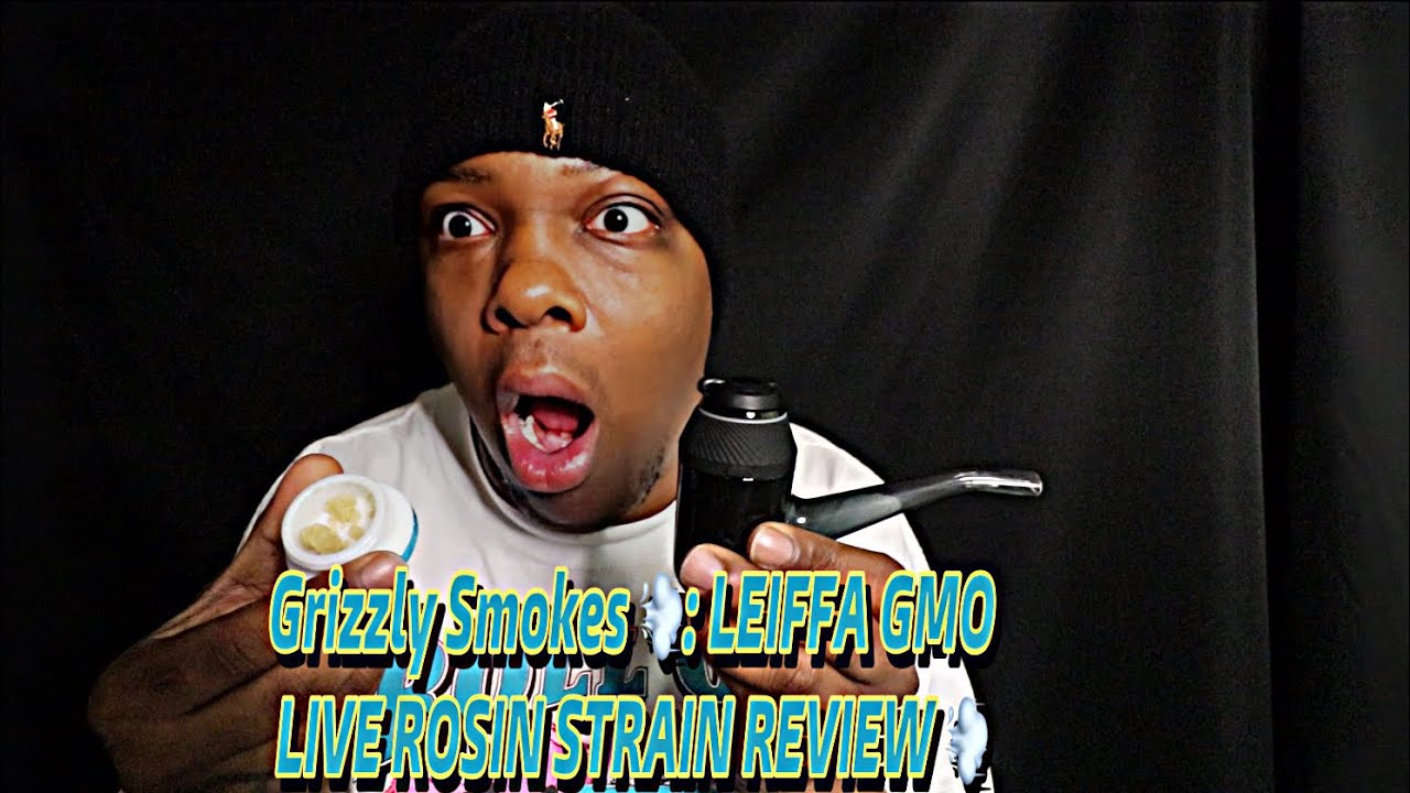 Grizzly Smokes 💨: LEIFFA GMO LIVE ROSIN STRAIN REVIEW 💨