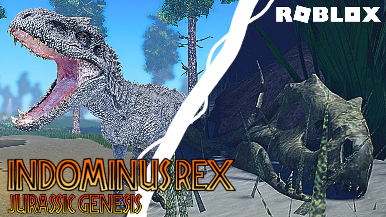 ¡¡CÓMO CONSEGUIR A LA INDOMINUS REX en Jurassic Génesis!! 🌴 - Roblox