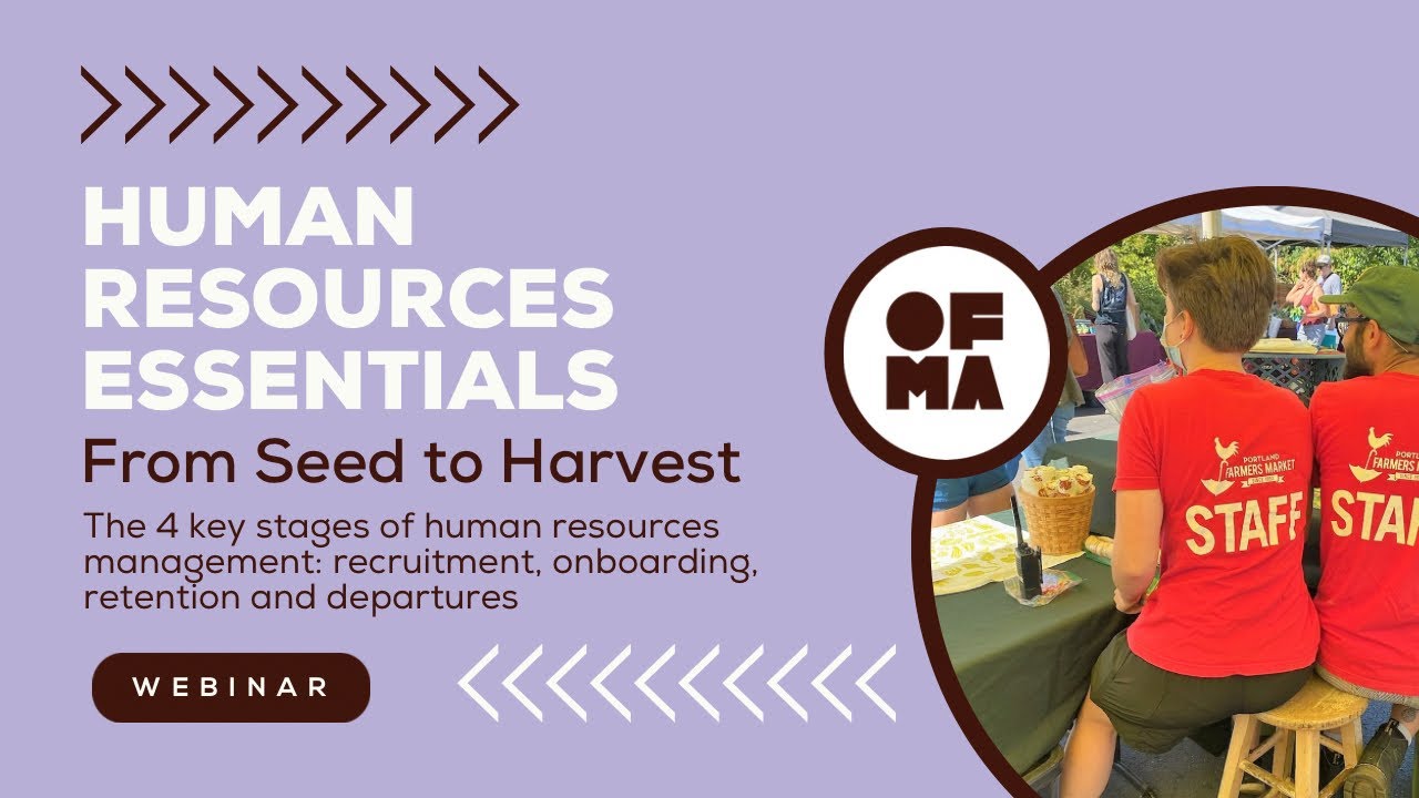 Human Resources Essentials: From Seed to Harvest