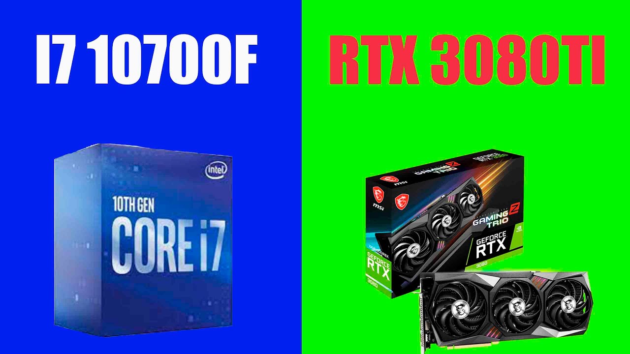 RTX 3080TI I7 10700F GAMES TEST