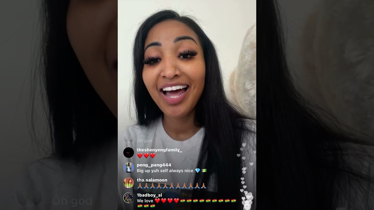 Shenseea is back on Instagram live