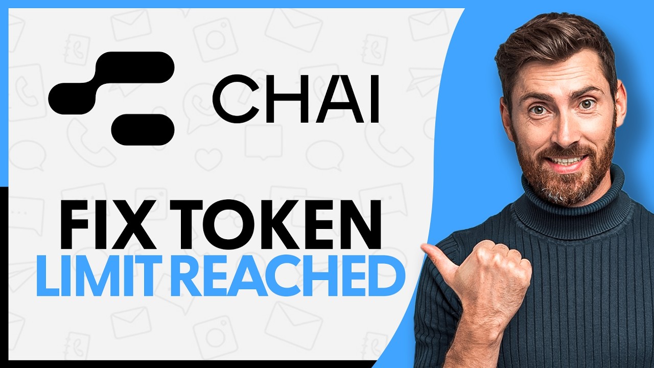 How to Fix Chai Token Limit Reached - Step by Step