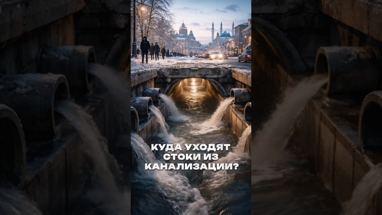 Куда уходят стоки из канализации?
