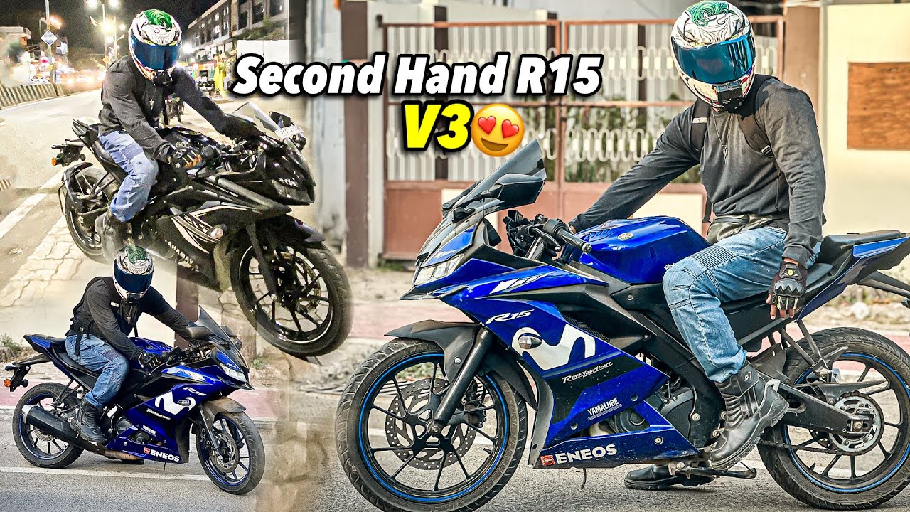 Finally 2 Second Hand R15 V3 Mil Gyiiii🔥 Dono Me Se Kaunsi Achi Hai?? Blue Or Black🚀