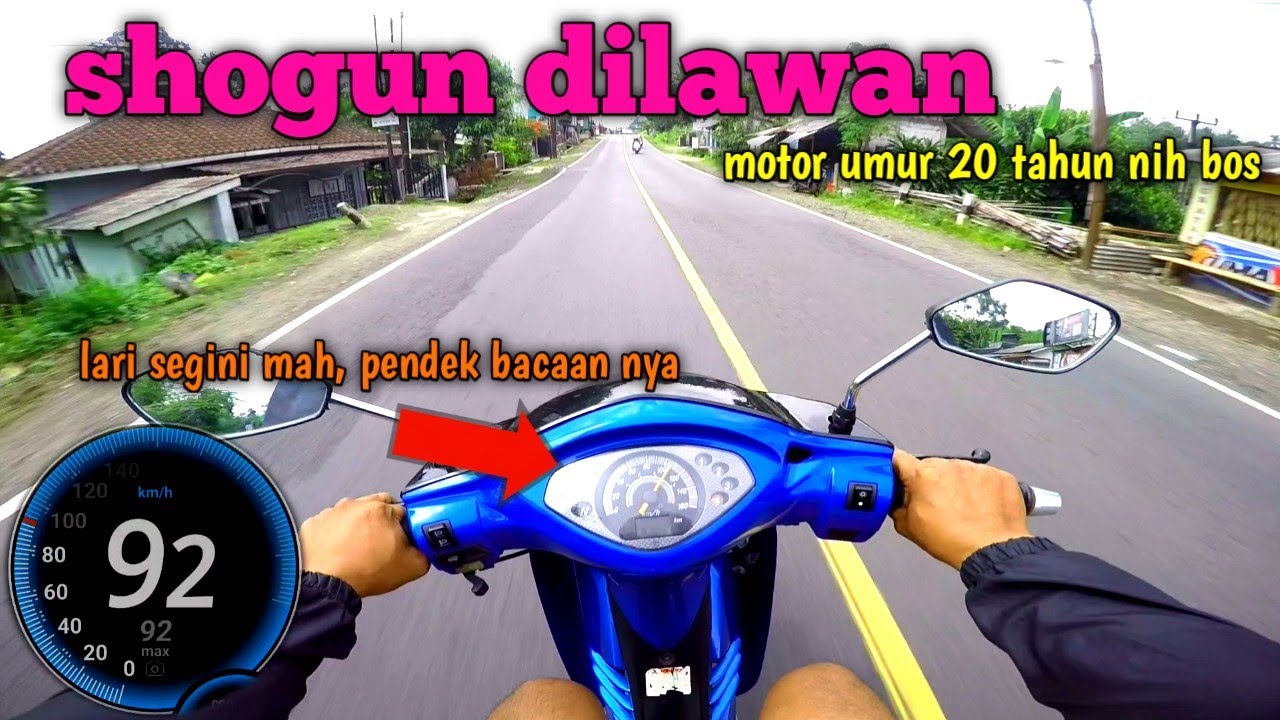 BELI SHOGUN SP fd 3 jutaan, langsung tes topspeed