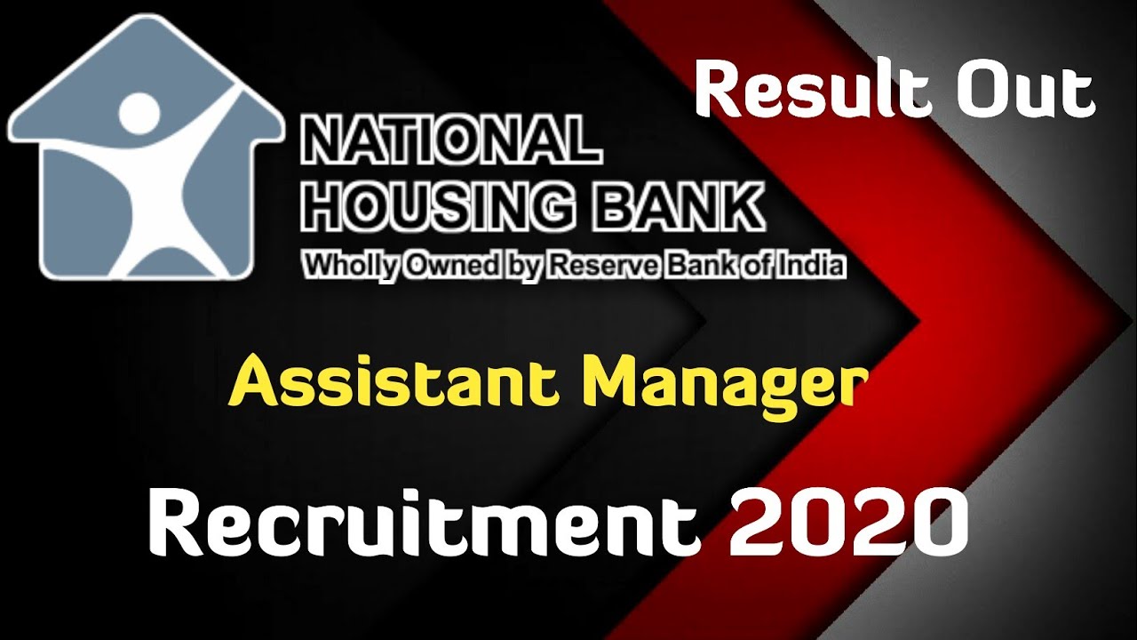 NHB Bank Assistant Manager Recruitment 2020 | Result Out | Younger Age |