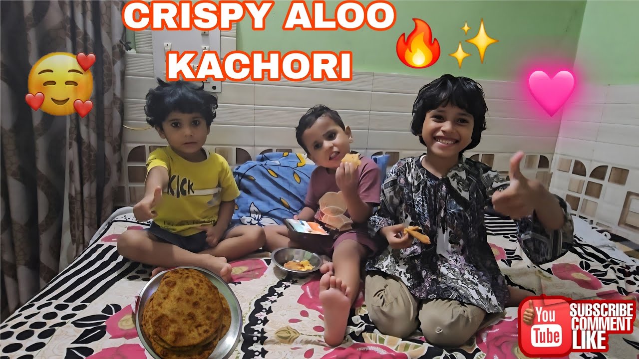 “Crispy Aloo Kachori Recipe😋 | आलू की खस्ता कचौड़ी | Street Style Kachori Banane ka Tarika” 