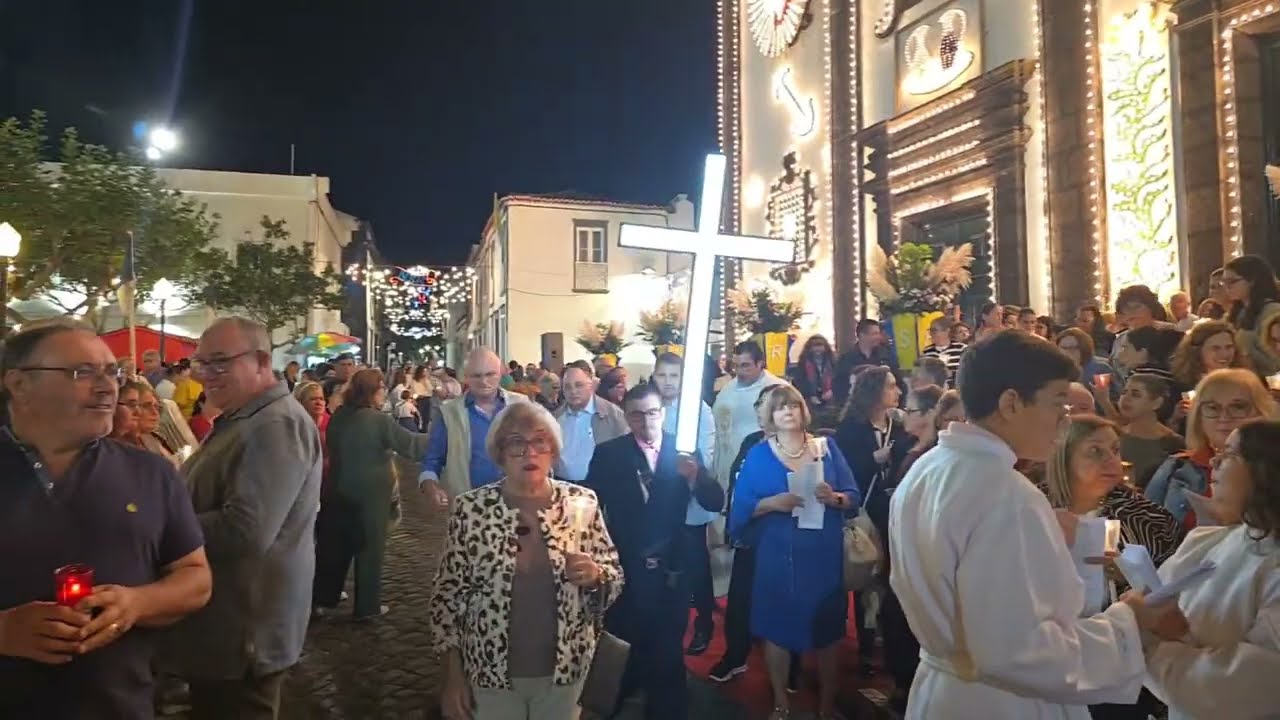 Live, Procissão das Velas Nossa Senhora do Rosário Lagoa 12.10.2024