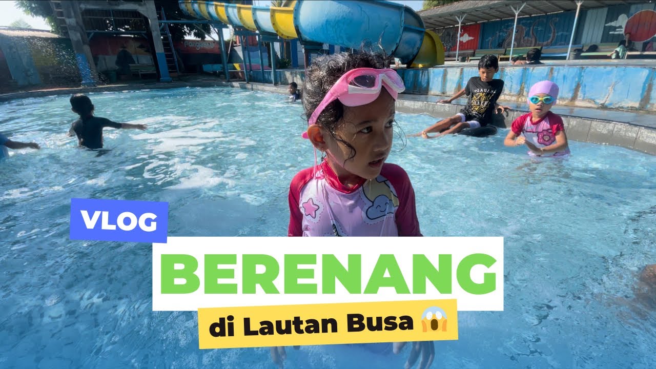 KOLAMNYA HILANG ?!! TENGGELAM DALAM BUSA !! 😱