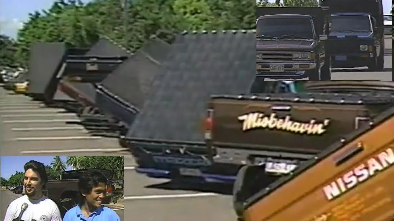 1980s Mini Trucks in Hawaii.  80slife Minitrucks 4k.