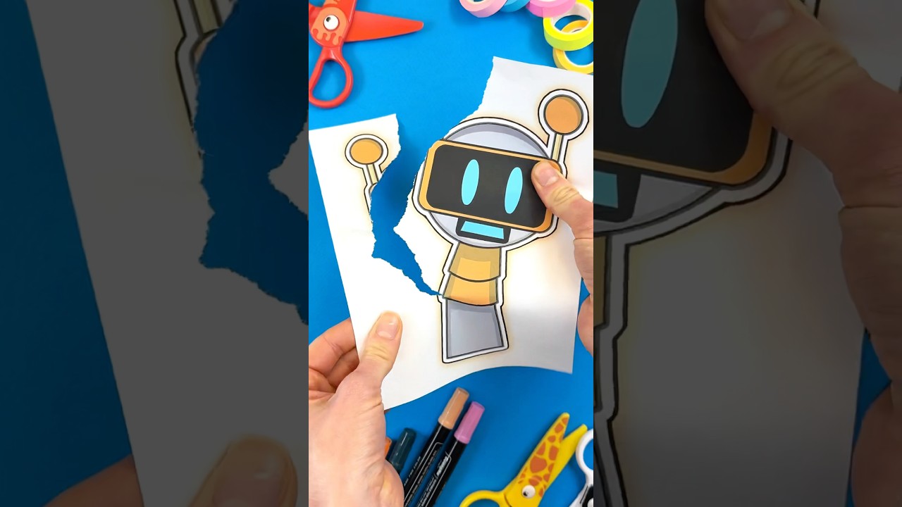 Paper Craft Trick with Sprunki Hero by Incredibox 