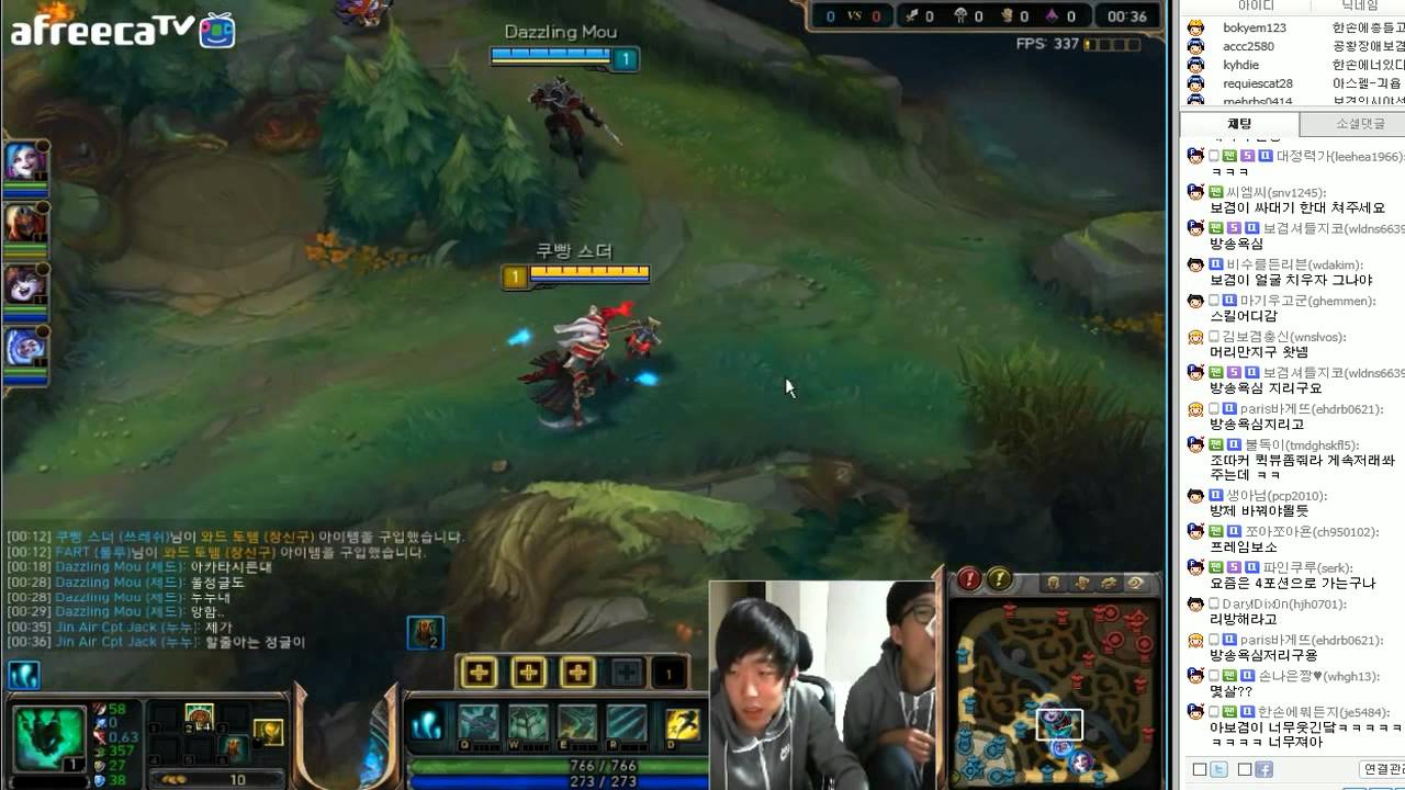 섭외 ▶ 이그나[Ignar]의 랭크게임 with 삼성갤럭시 Fury