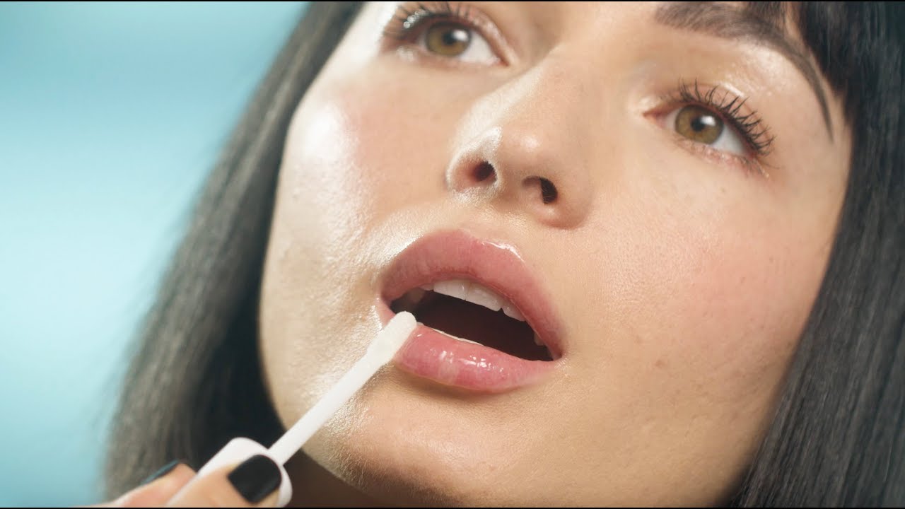 Morning Dew Crystal Lip Gloss ft. Vlada Haggerty | By EM Cosmetics
