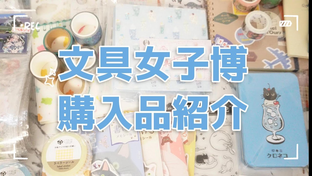 【雑だら】文具女子博2025プレミアムタイム購入品紹介　#文具女子博