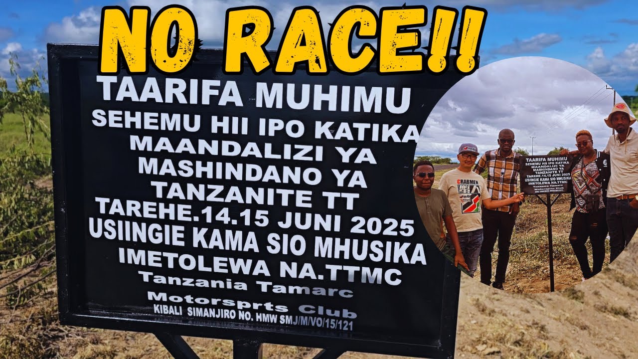 Shock and Disbelief as Arusha's Tanzanite Drag Races Get Cancelled, but Kenyans Still Showed Up BIG.