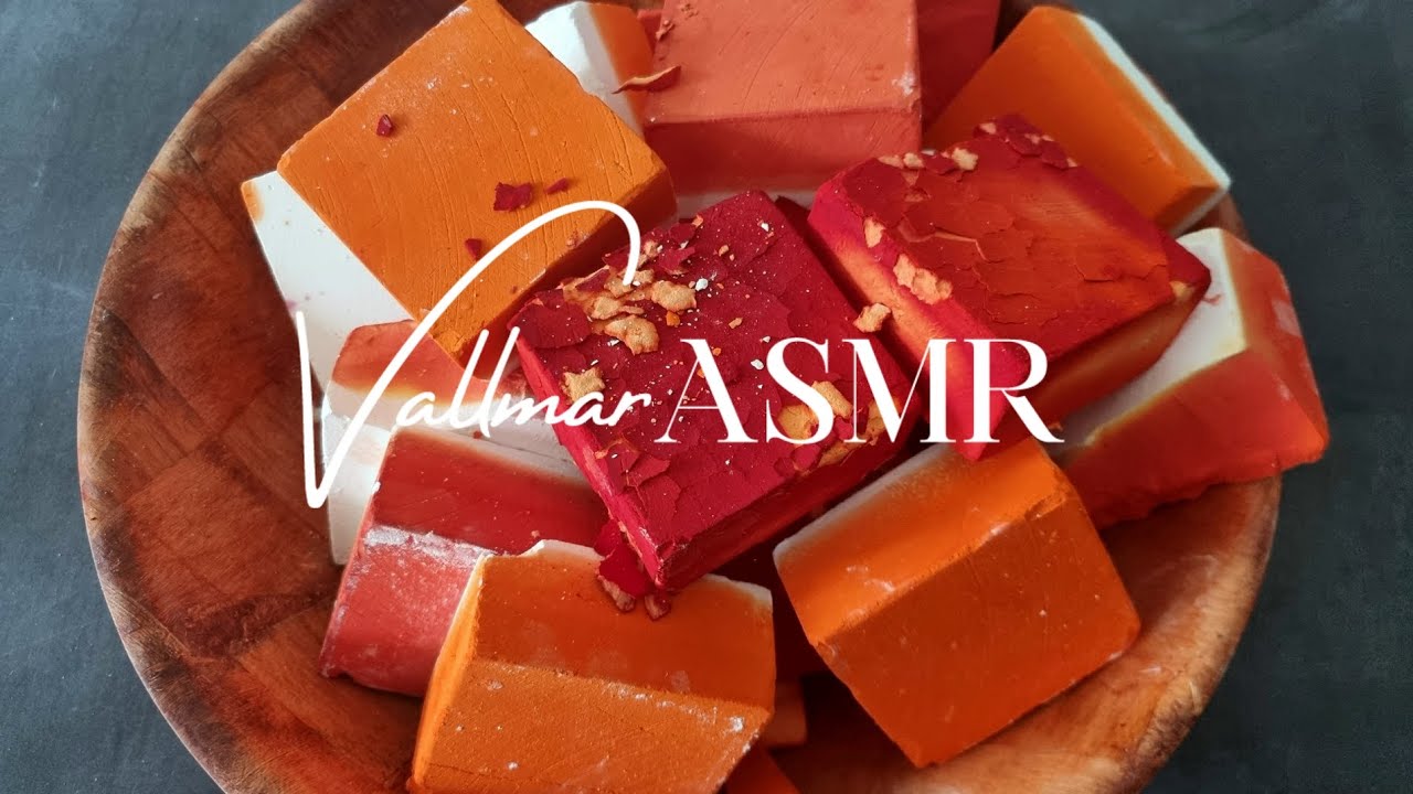 Bowl full of orange dyed gym chalk 🎃 Halloween crush pt.4