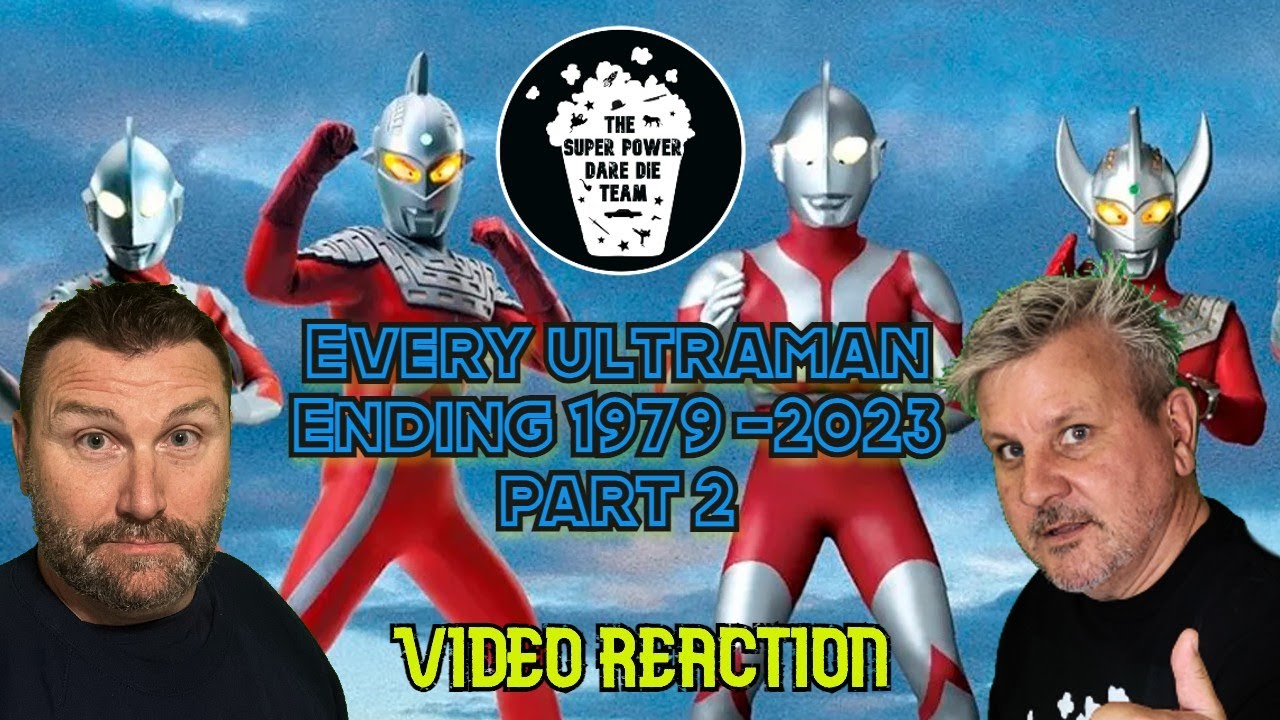 Every Ultraman Ending (1979 - 2023) VIDEO REACTION Part 2@superpowerddt