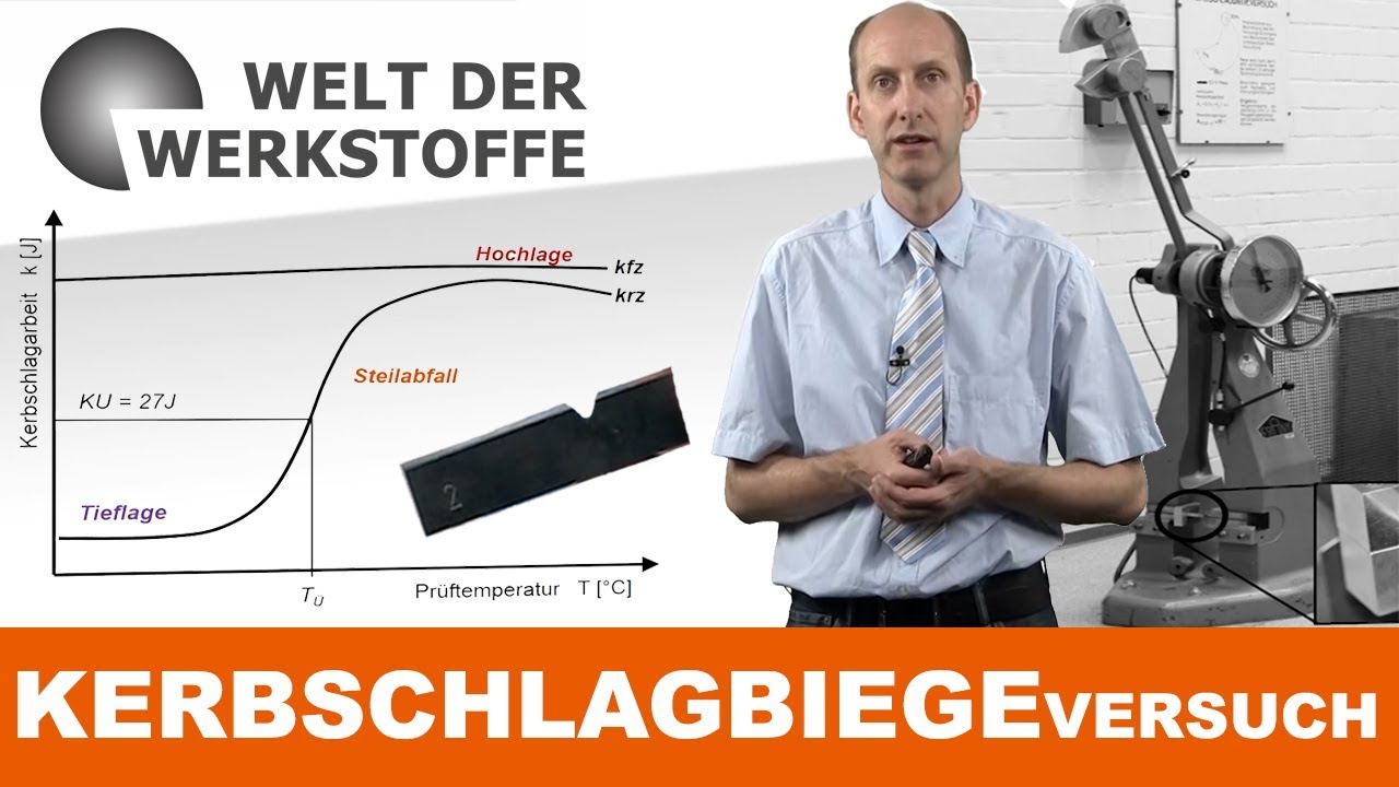 Werkstoffprüfung - Kerbschlagbiegeversuch