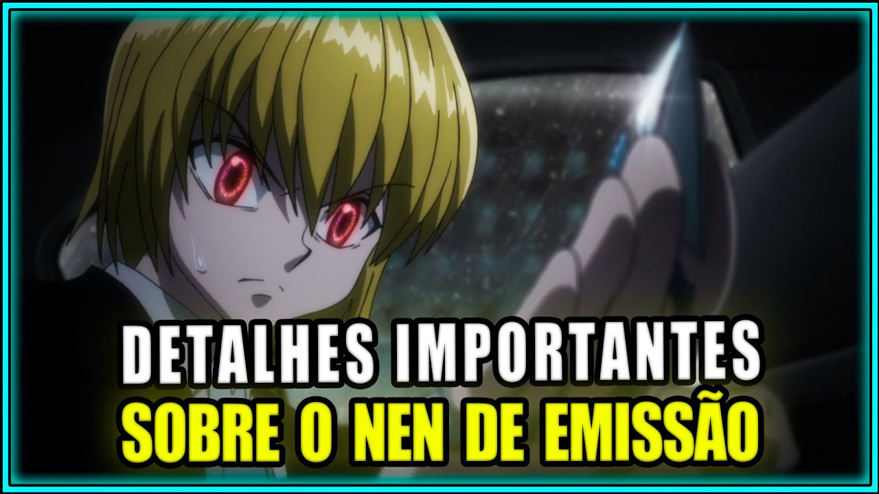 Detalhes MUITO importantes sobre o NEN de EMISS&Atilde;O