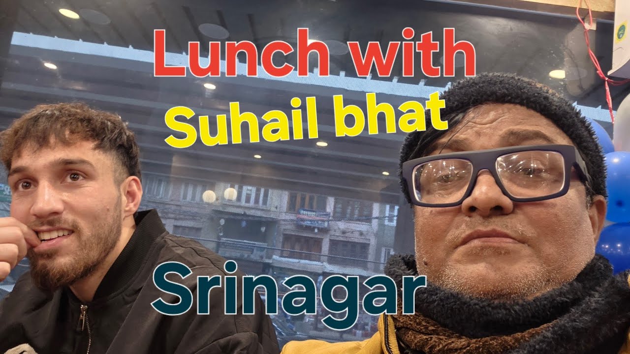 Dal lake in kashmir#shikara ride dal lake#lal chwak srinagar #lunch with suhail  bhat in srinagar#