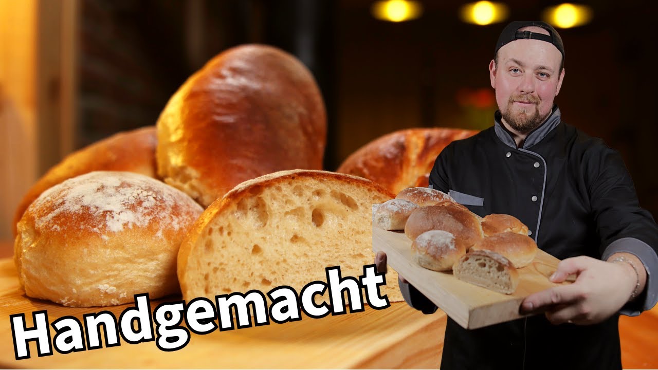 Dinkelbrötchen SELBER BACKEN - Fluffig und EINFACH!!