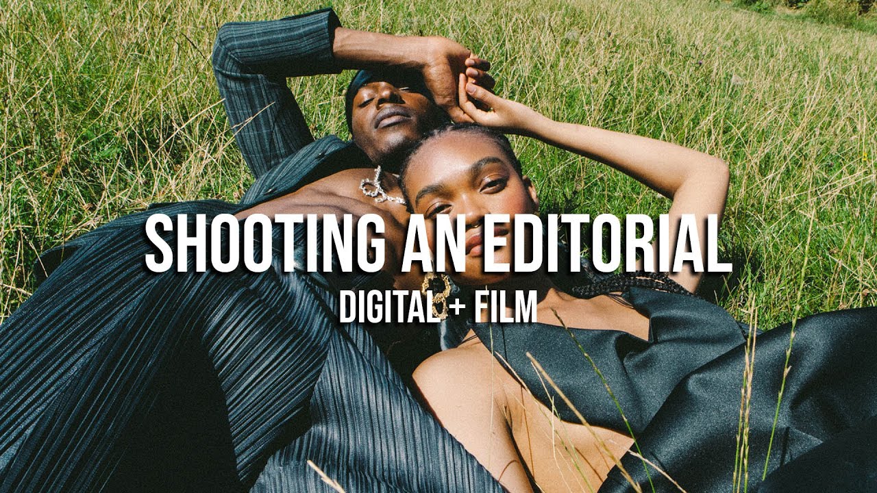 Shooting an Editorial for Nataal Magazine on Digital + Film (Canon 5D + Kodak Colorplus on Canon A1)