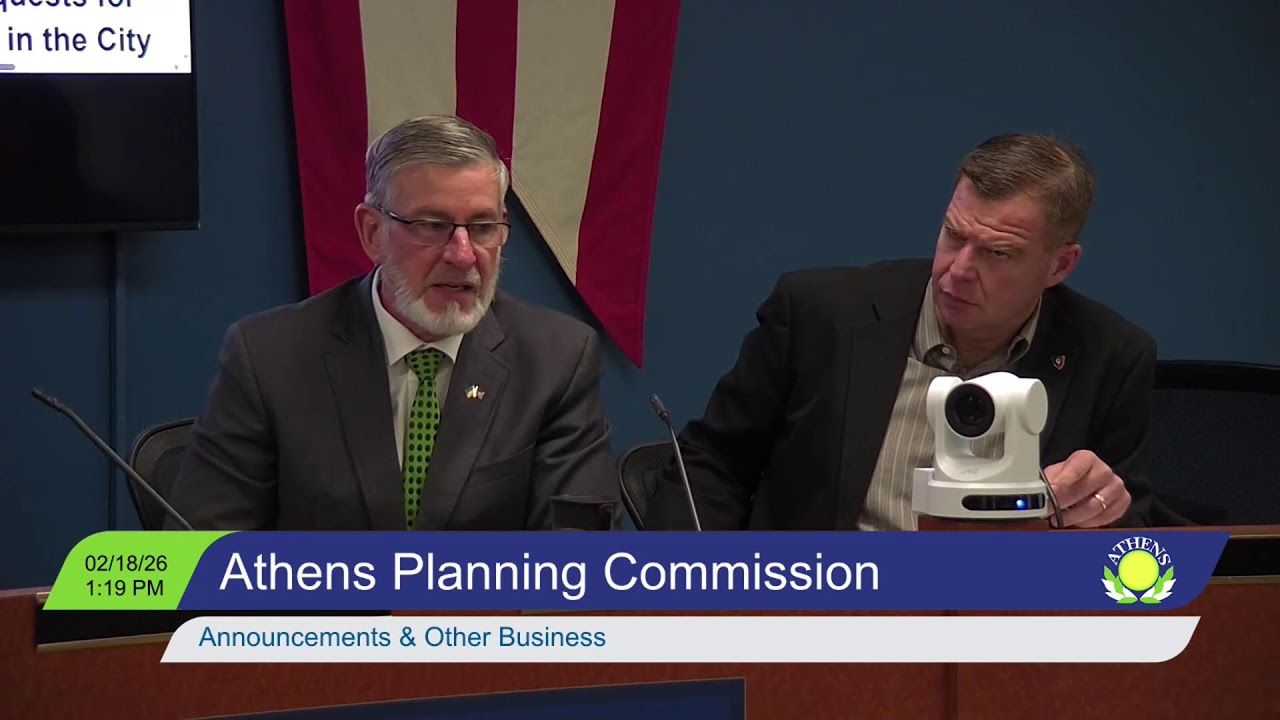 Athens Planning Commission - February 18, 2026