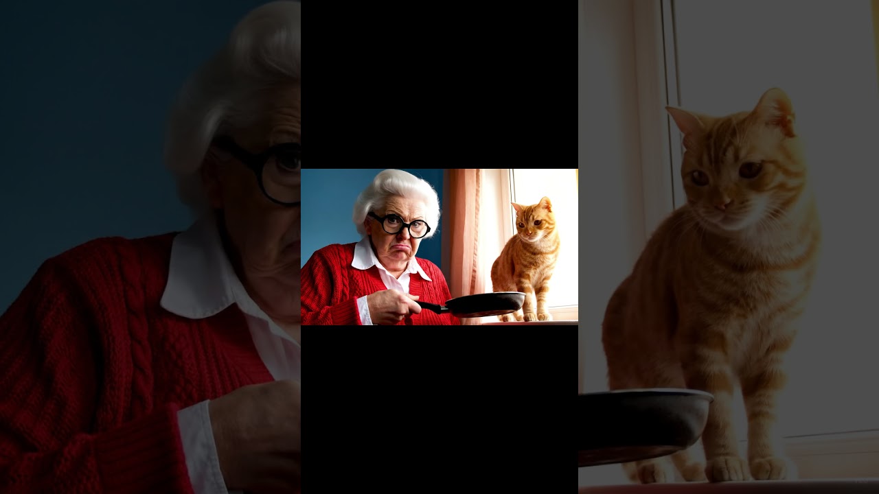 Our Take on Granny and Cat from PlayStation game Cat from Hell!