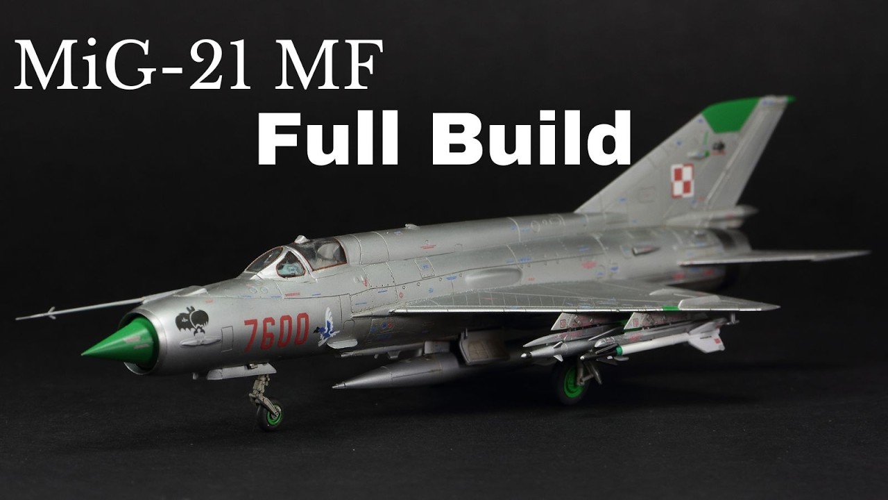 МиГ-21 МФ 1/72 Эдуард Полная сборка