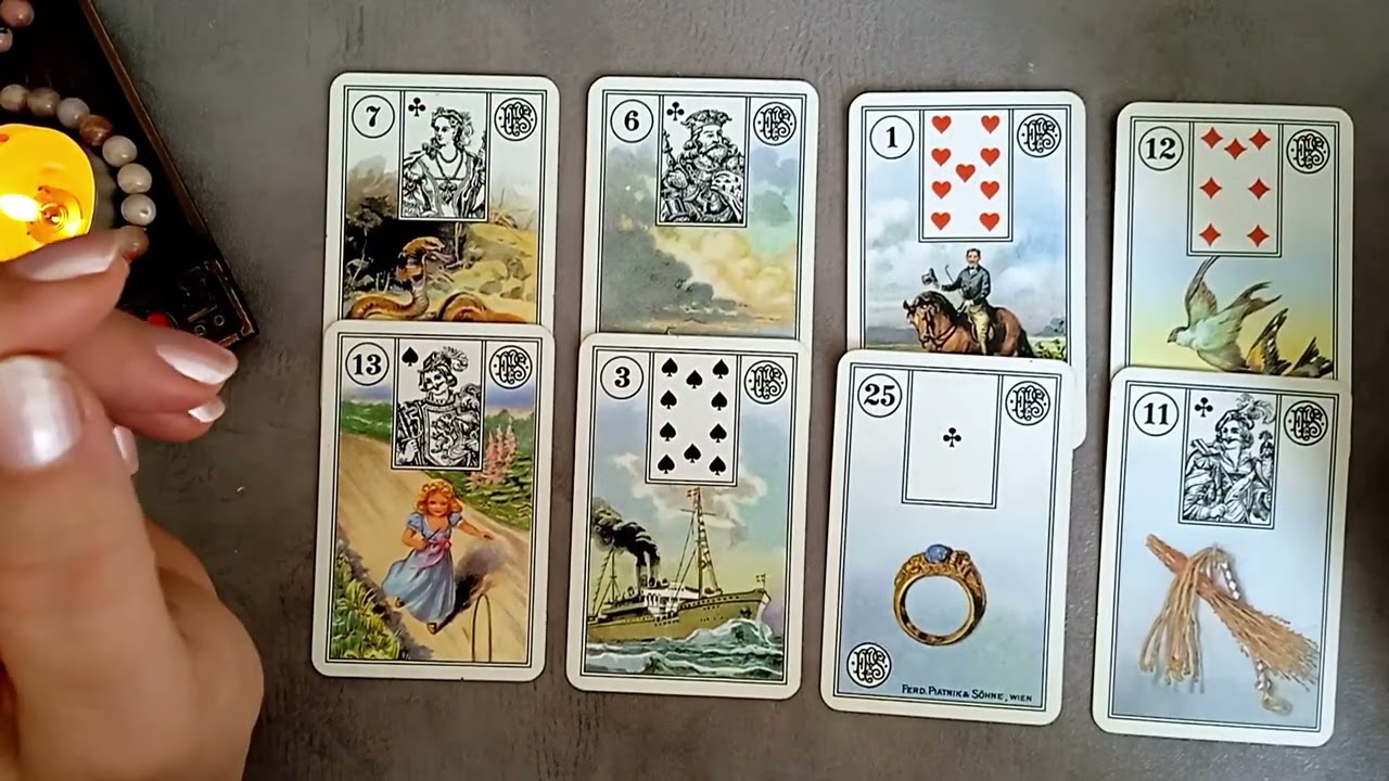 Lenormand- Ez adja meg a kezdő l&ouml;k&eacute;st... #j&oacute;sl&aacute;s #k&aacute;rtyaj&oacute;sl&aacute;s #k&aacute;rtyavet&eacute;s #lenormand #helia