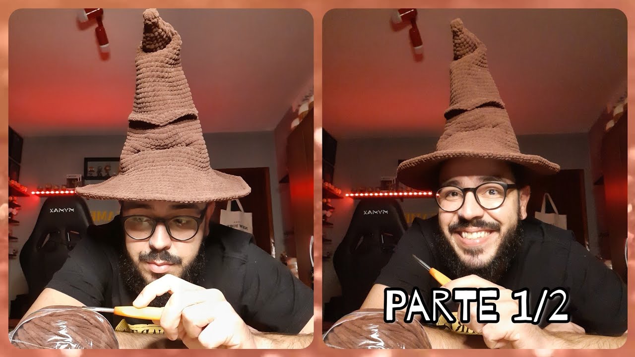 Chapéu Seletor Harry Potter Crochê - Passo A Passo - 