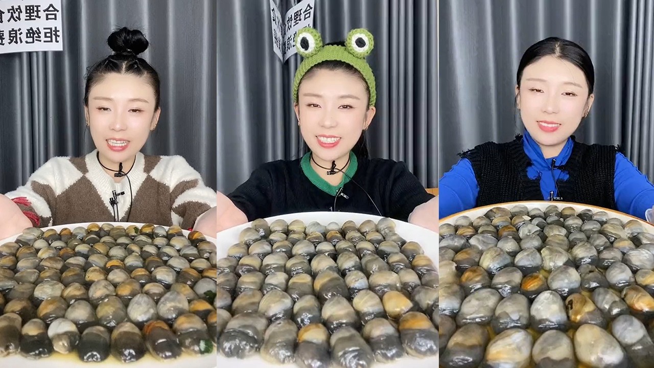 【MUKBANG】mud snail🐚#Seafood#ASMR#yummy