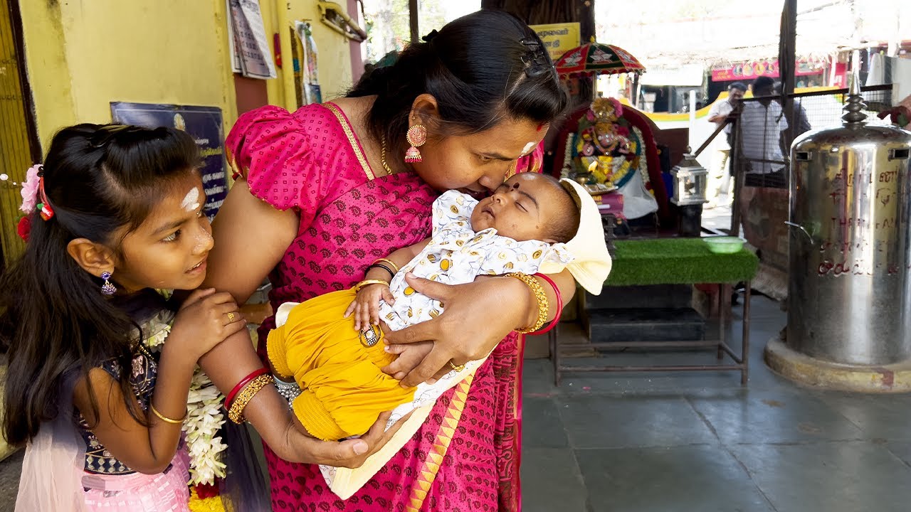 பாப்பாக்கு பெயர் வச்சாச்சு... | Our Baby’s Naming Ceremony🌺 | Mrs.Abi 2.0