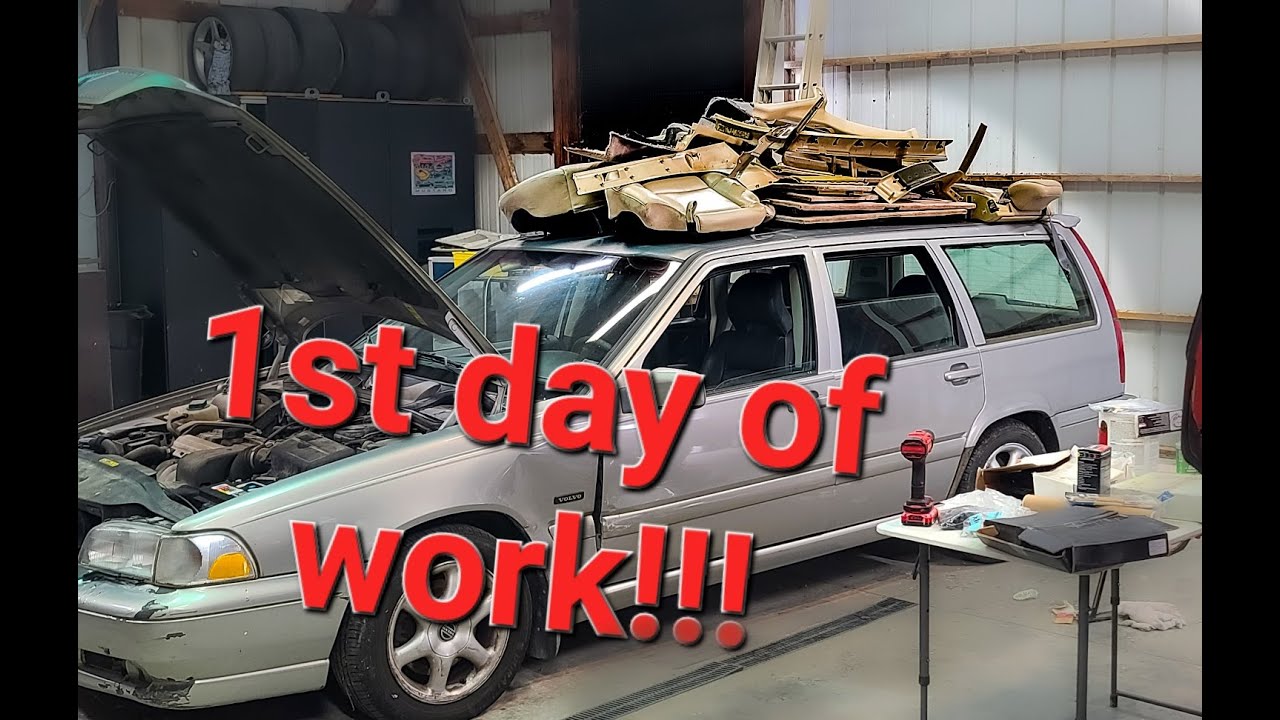 V70 Interior Teardown