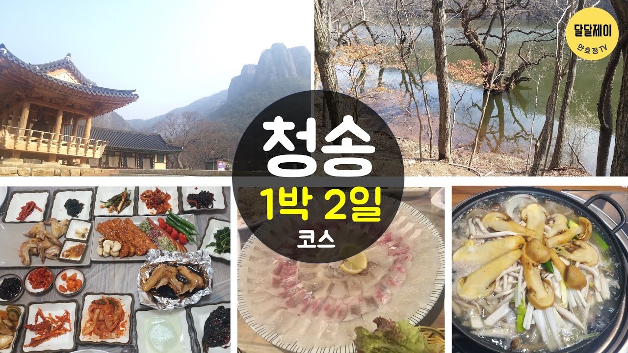 [청송여행1박2일 코스]청송맛집추천,청송가볼만한 곳,주왕산,주산지,송소고택,대명 청송 소노벨,국내여행추천