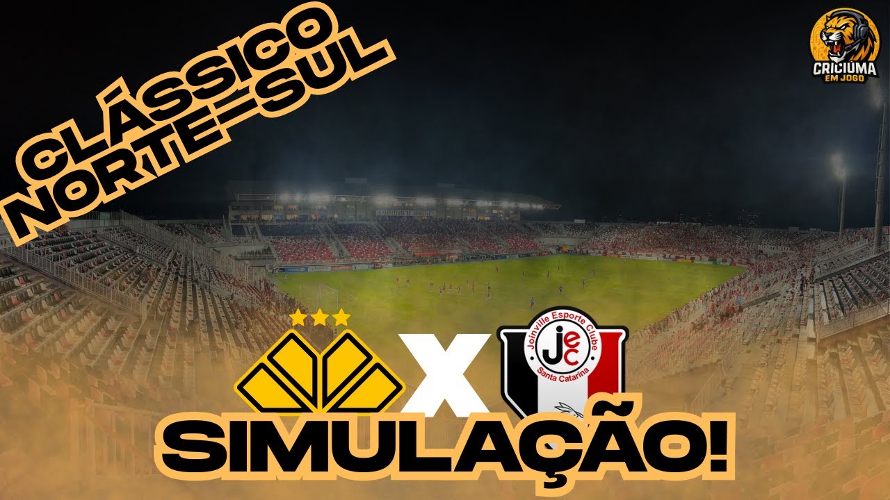 JOINVILLE x CRICIÚMA: Quem vence o Clássico 200? (Simulação e Prognóstico)