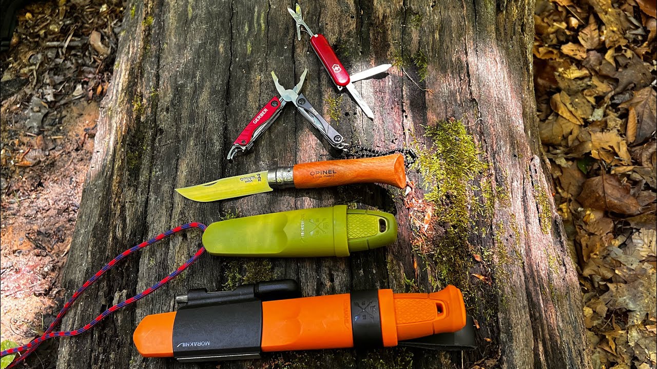 Top 5 knives for backpacking! IMO
