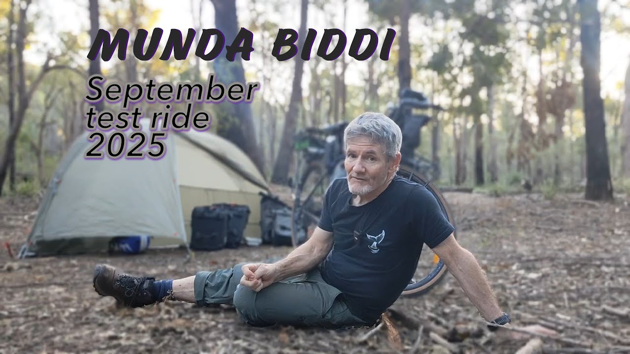 Munda Biddi Bikepacking September test ride 2025